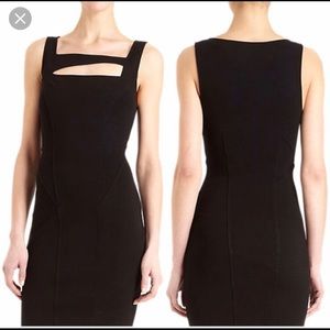 Helmet Bodycon dress with cutout